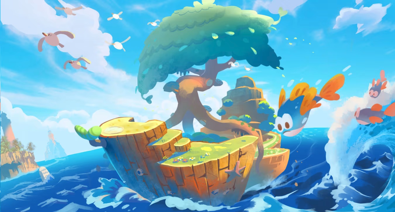 Concept art for Shipshape Island.